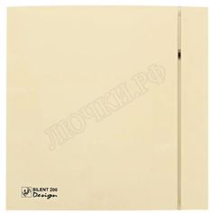 Вентилятор SILENT-200 CZ IVORY DESIGN-4C Вентилятор SILENT-200 CZ IVORY DESIGN-4C