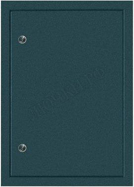 Люк сантехнический усиленный 2мм с замком 2 створки 510*890 , RAL1015, монтажные пластины 120 мм Люк сантехнический усиленный 2мм с замком 2 створки 510*890 , RAL1015, монтажные пластины 120 мм