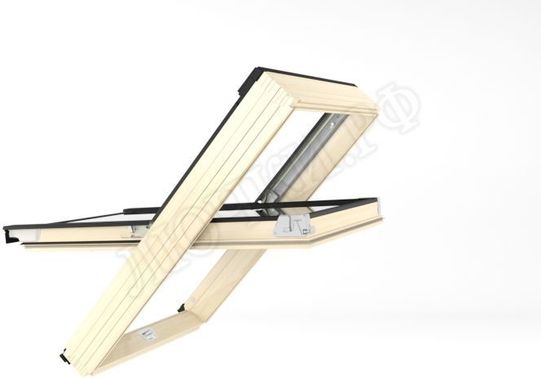 Мансардное окно Fakro FTS-V U4 Standart с двухкамерным стеклопакетом 780*1400 Мансардное окно Fakro FTS-V U4 Standart с двухкамерным стеклопакетом 780*1400