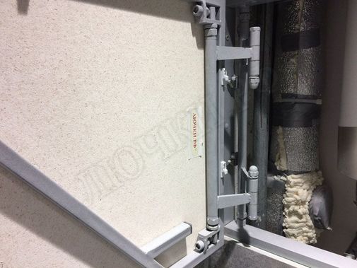 Люк под плитку Нажимной Железяка 800*1100 Люк под плитку Нажимной Железяка 800*1100