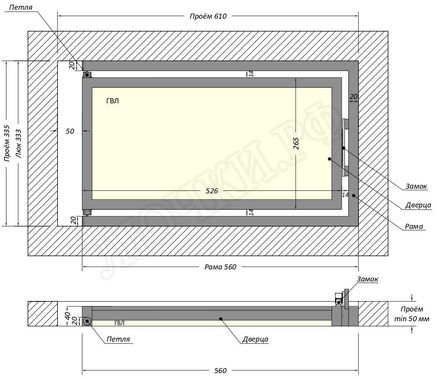 Люк под плитку Шагма для плитки 600*300 (требуемый размер проема 610*335, размер люка 560*333) Люк под плитку Шагма для плитки 600*300 (требуемый размер проема 610*335, размер люка 560*333)
