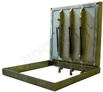 Напольный люк Брус Ли AISI 304, Съемная дверца 1000*500 Напольный люк Брус Ли AISI 304, Съемная дверца 1000*500