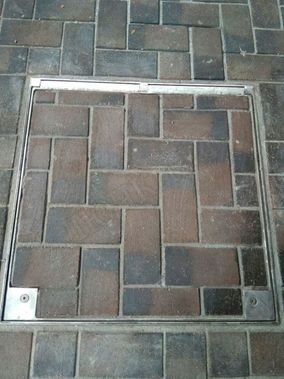 Напольный люк Брус Ли AISI 304, Съемная дверца 1000*500 Напольный люк Брус Ли AISI 304, Съемная дверца 1000*500