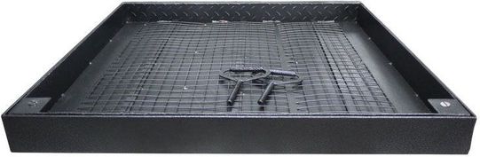 Люк под брусчатку Брус Ли Стальной 900*900 Люк под брусчатку Брус Ли Стальной 900*900