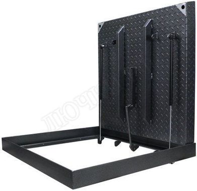 Люк под брусчатку Брус Ли Стальной 900*900 Люк под брусчатку Брус Ли Стальной 900*900