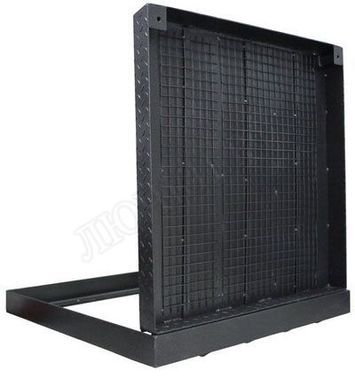 Люк под брусчатку Брус Ли Стальной 900*900 Люк под брусчатку Брус Ли Стальной 900*900