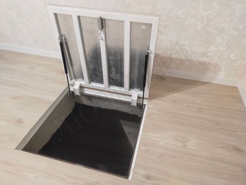 Напольный люк Невидимка-бюджет 800*800 Напольный люк Невидимка-бюджет 800*800