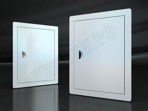 Люк сантехнический пластиковый с ручкой 100*150 Люк сантехнический пластиковый с ручкой 100*150