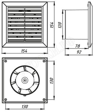 Вытяжной вентилятор Awenta Classic Series Вытяжной вентилятор Awenta Classic Series