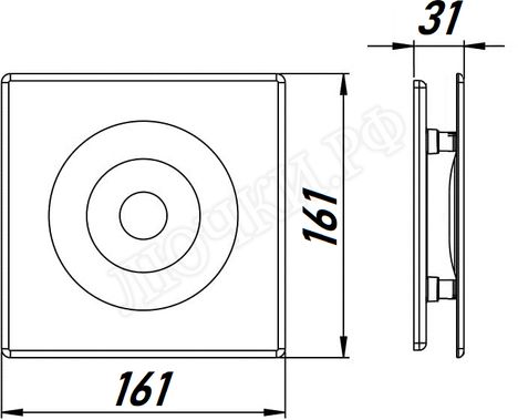 Вытяжной вентилятор Awenta System+, Turbo, 100, KWT100T, POB100, Белый, пластик Вытяжной вентилятор Awenta System+, Turbo, 100, KWT100T, POB100, Белый, пластик