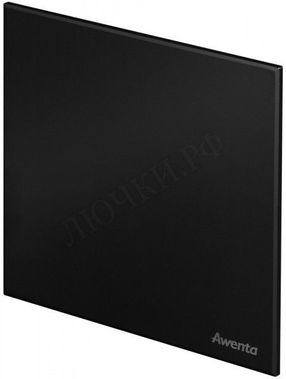 Вытяжной вентилятор Awenta System+, Turbo, 125 KWT125M, Trax, PTCB125M, Чёрный матовый, пластик Вытяжной вентилятор Awenta System+, Turbo, 125 KWT125M, Trax, PTCB125M, Чёрный матовый, пластик