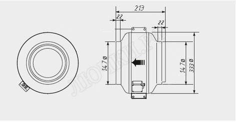 Вентилятор Vent 150NK Вентилятор Vent 150NK